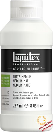 Matné médium Liquitex 237 ml, Matte Medium